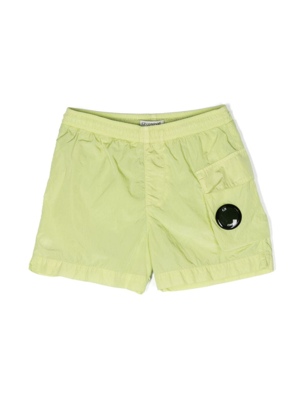 C.P. Company Kids Lens-detail swim shorts - Green von C.P. Company Kids