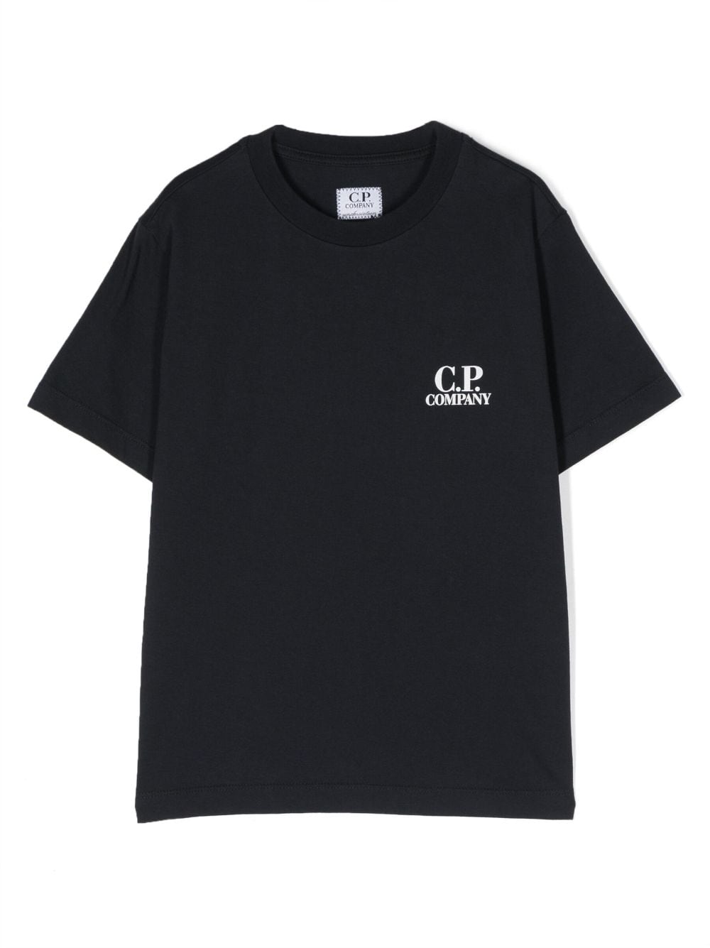 C.P. Company Kids logo-print cotton T-shirt - Blue von C.P. Company Kids