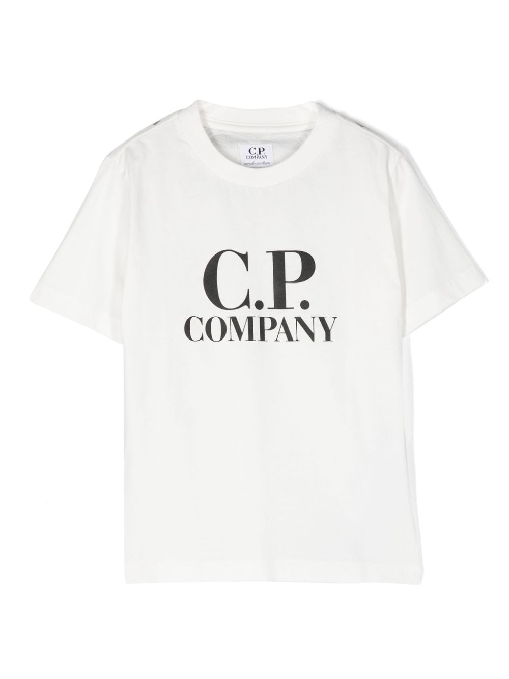 C.P. Company Kids logo-print cotton T-shirt - White von C.P. Company Kids
