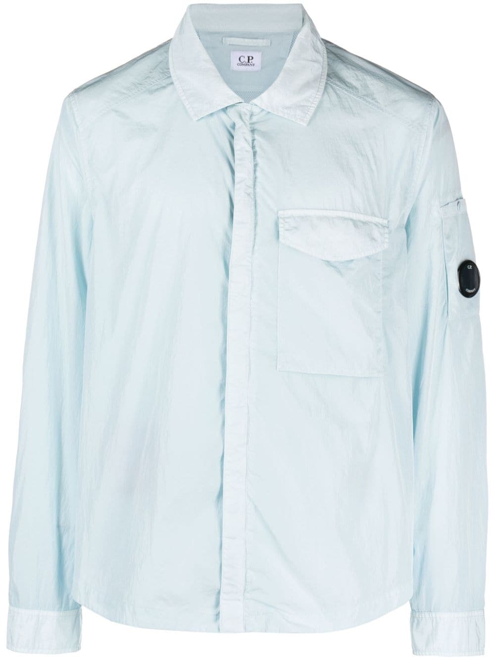 C.P. Company Chrome-R Lens-detail shirt jacket - Blue von C.P. Company