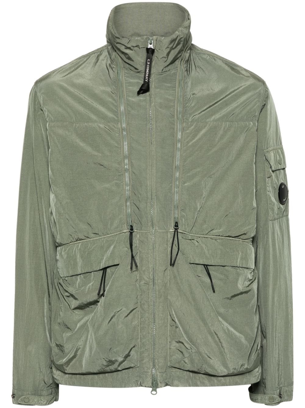 C.P. Company Chrome-R garment-dyed jacket - Green von C.P. Company