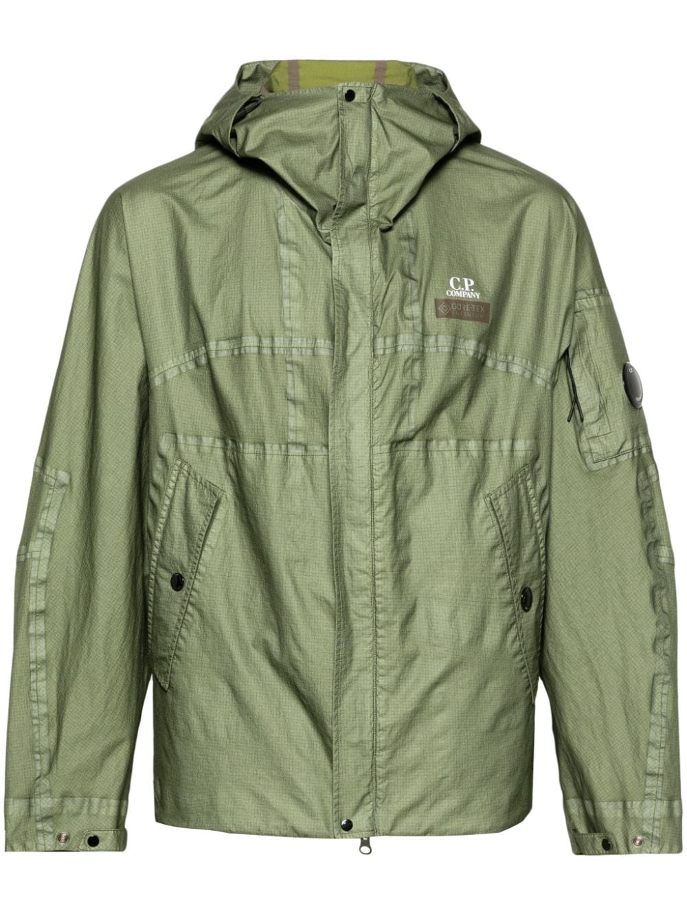 C.P. Company G-Type ripstop hooded jacket - Green von C.P. Company