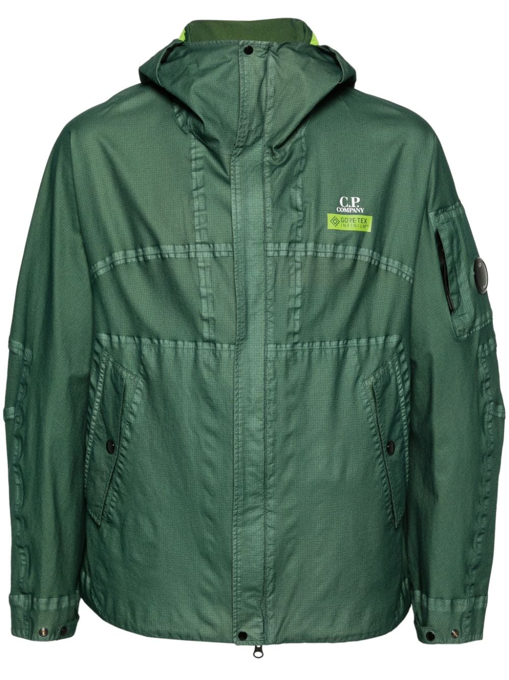 C.P. Company GORE G-Type hooded jacket - Green von C.P. Company