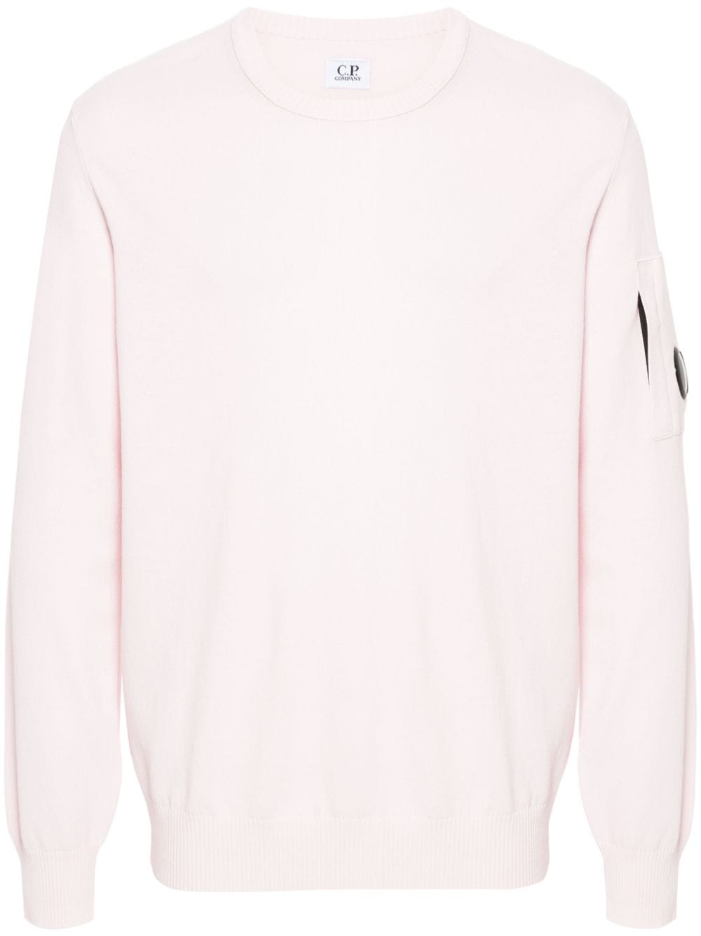 C.P. Company Lens cotton jumper - Pink von C.P. Company