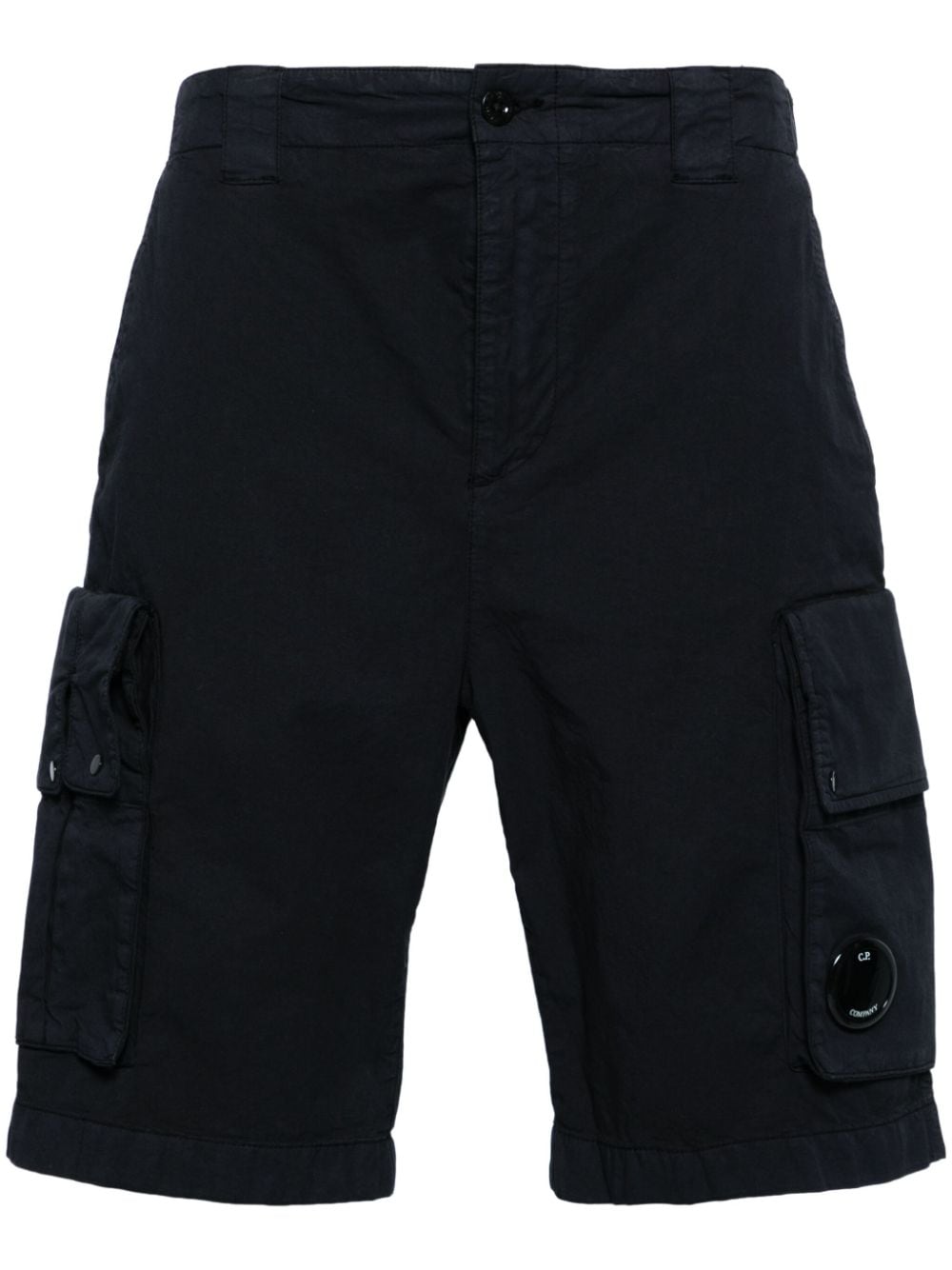 C.P. Company Lens-detail cargo shorts - Blue von C.P. Company