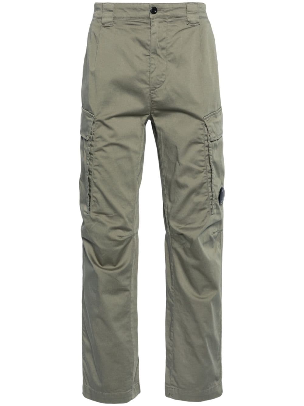 C.P. Company Lens-detail cargo trousers - Green von C.P. Company