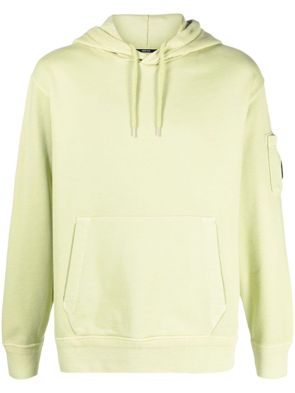 C.P. Company Lens-detail cotton hoodie - Green von C.P. Company