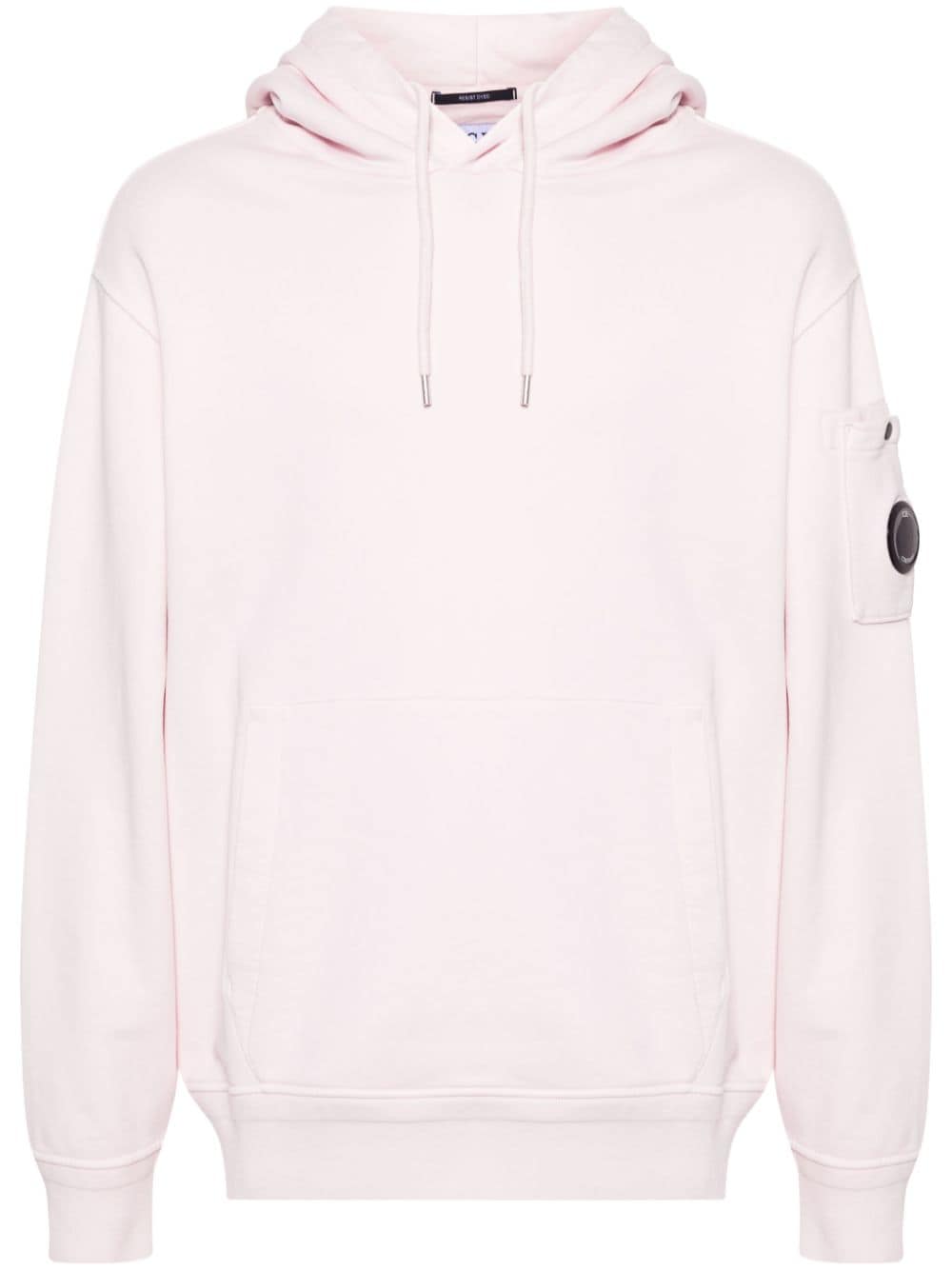 C.P. Company Lens-detail cotton hoodie - Pink von C.P. Company