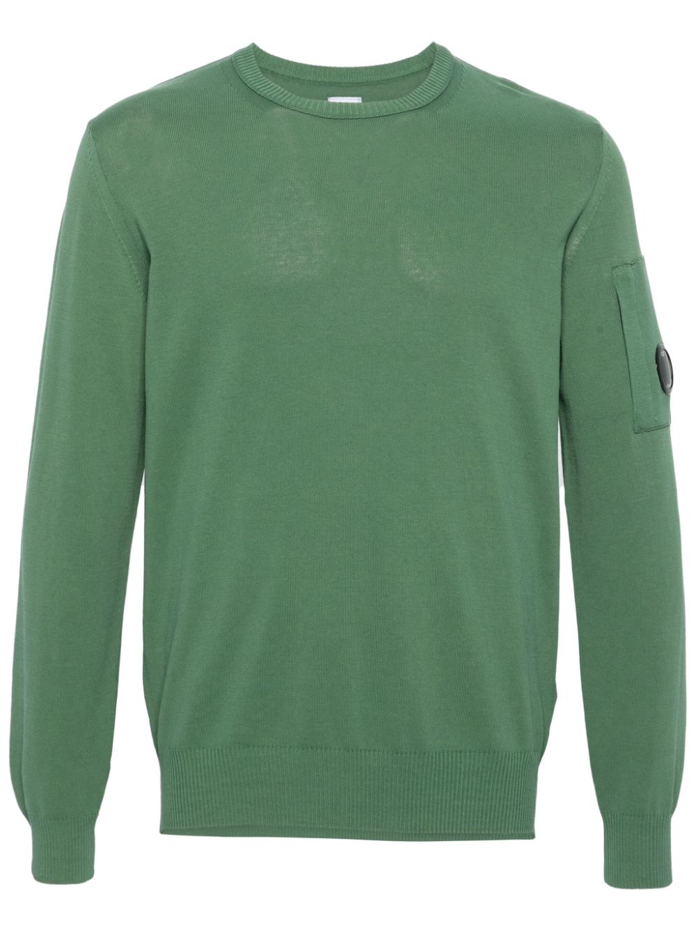 C.P. Company Lens-detail cotton jumper - Green von C.P. Company