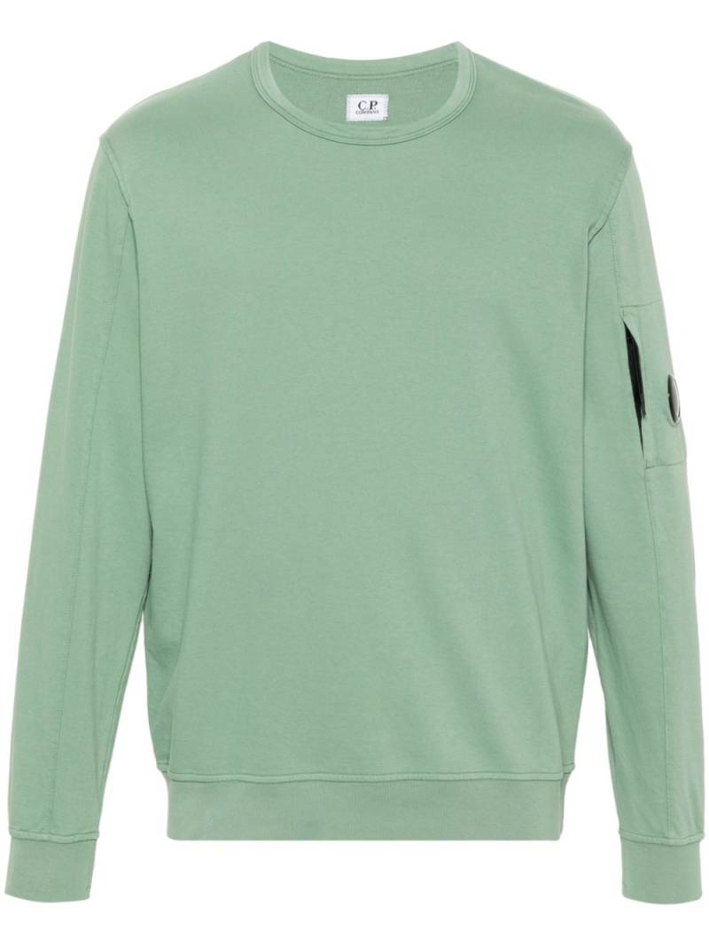 C.P. Company Lens-detail cotton sweatshirt - Green von C.P. Company