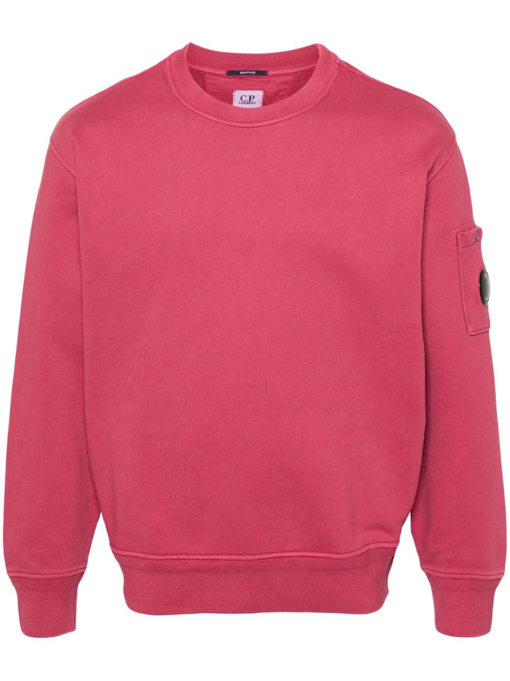 C.P. Company Lens-detail cotton sweatshirt - Red von C.P. Company