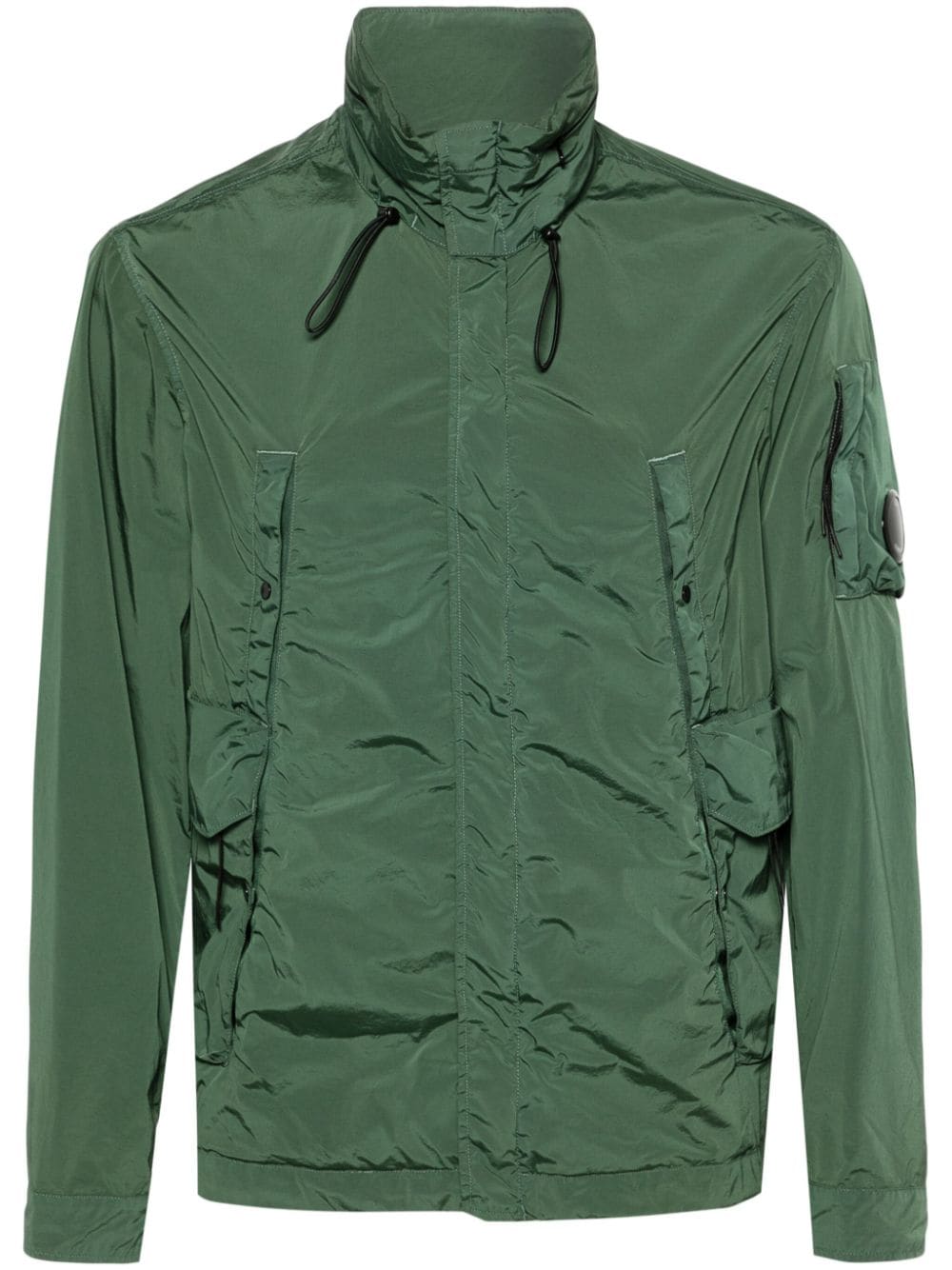 C.P. Company Lens-detail hooded jacket - Green von C.P. Company