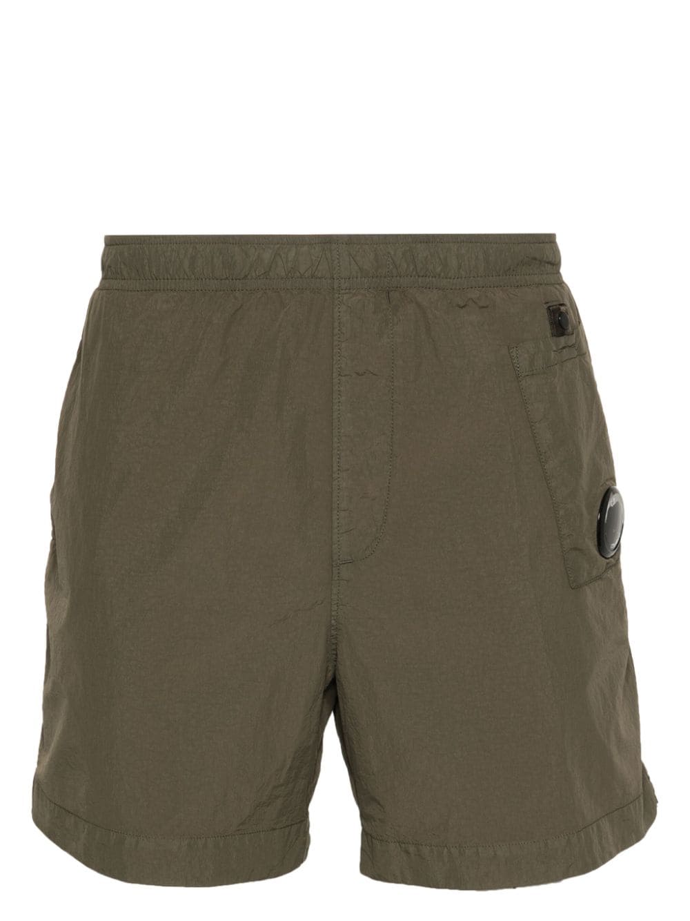 C.P. Company Lens-detail swim shorts - Green von C.P. Company