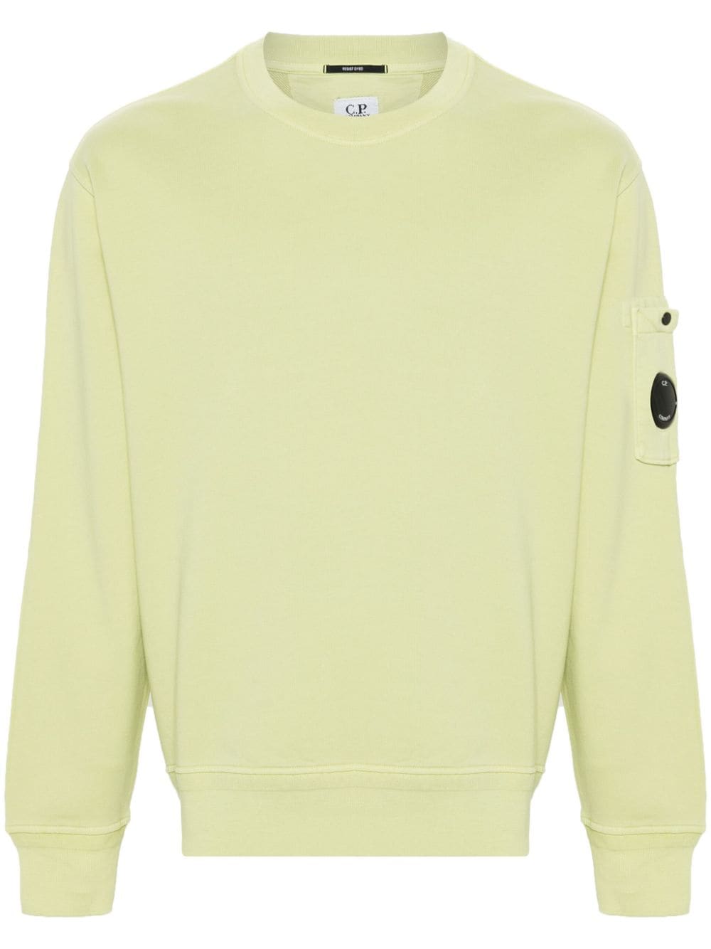 C.P. Company Lens-detailed cotton sweatshirt - Green von C.P. Company