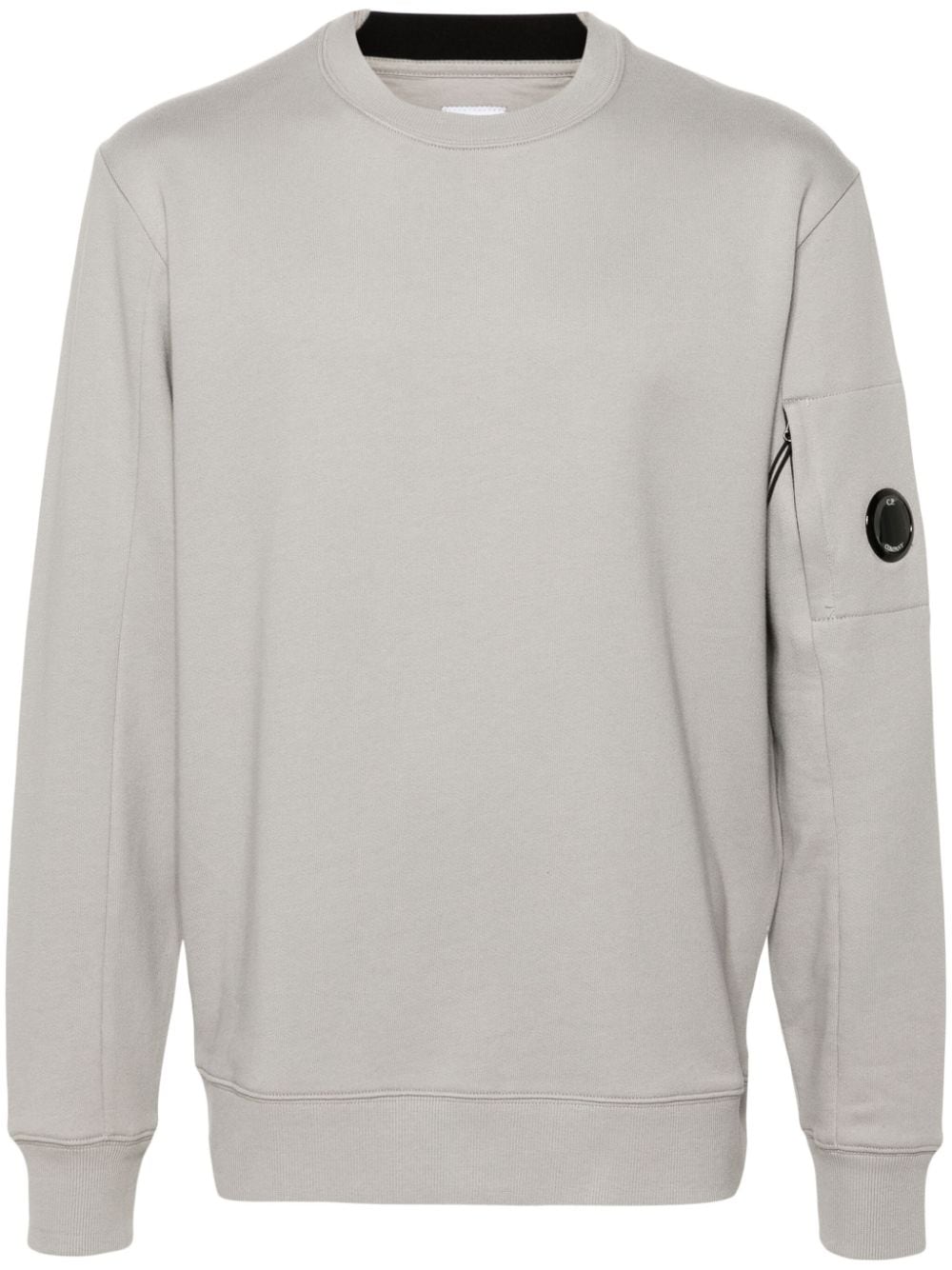 C.P. Company Lens-detailed cotton sweatshirt - Grey von C.P. Company