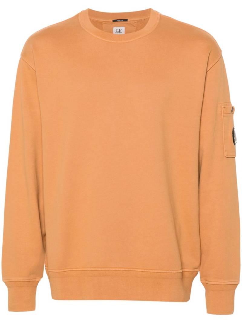 C.P. Company Lens-detailed cotton sweatshirt - Orange von C.P. Company