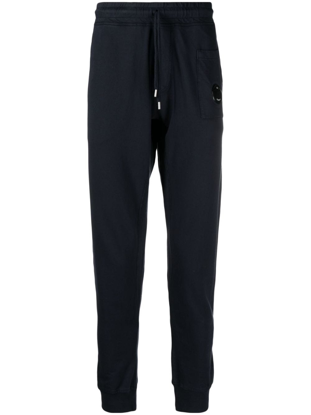 C.P. Company Lens-detailed cotton track pants - Blue von C.P. Company