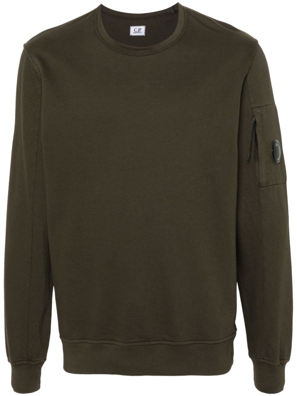 C.P. Company Lens-detailed sweatshirt - Green von C.P. Company