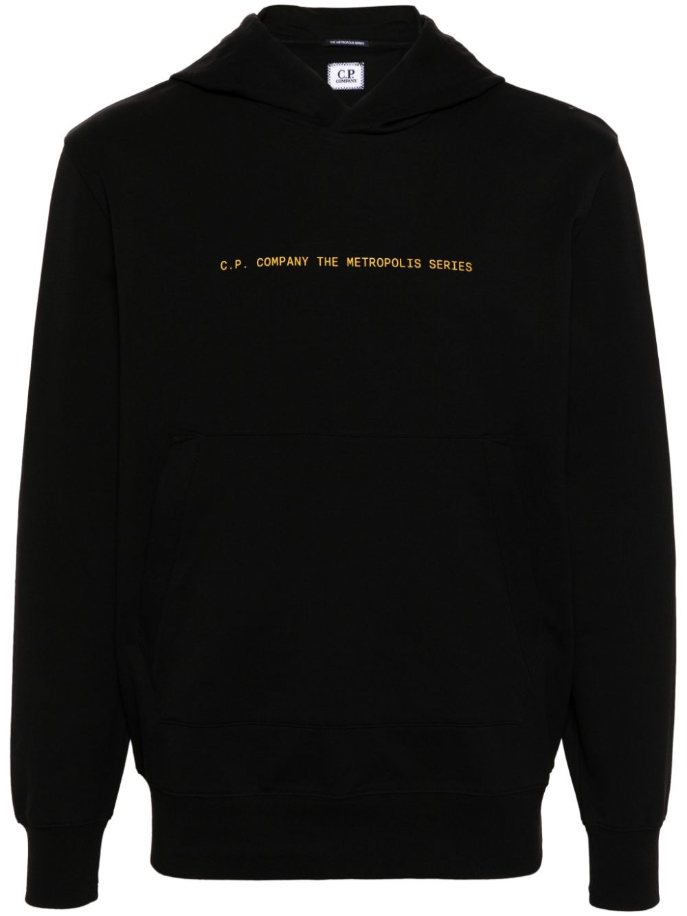 C.P. Company Metropolis Series cotton hoodie - Black von C.P. Company