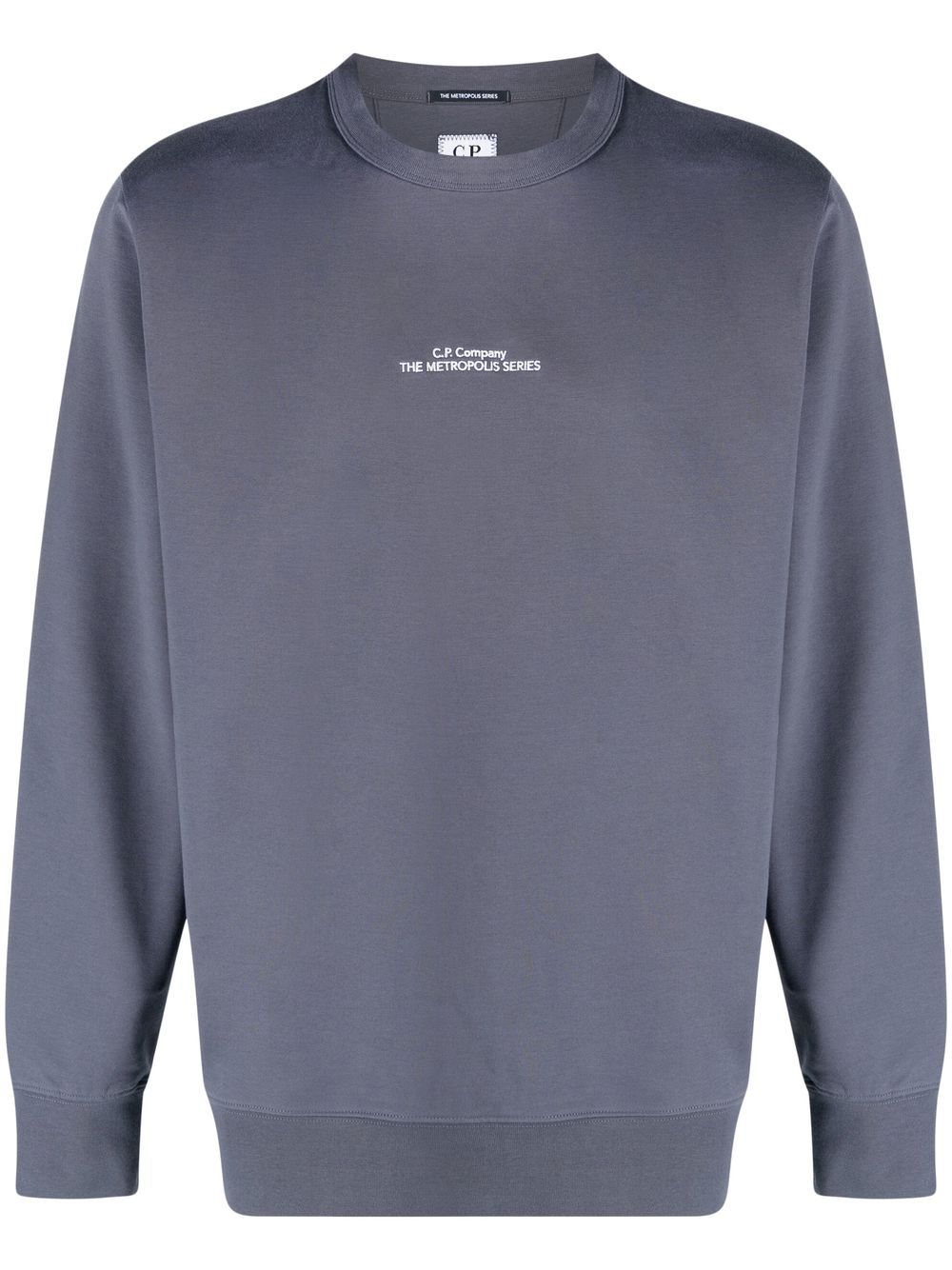C.P. Company Metropolis logo-embroidered fleece sweatshirt - Grey von C.P. Company