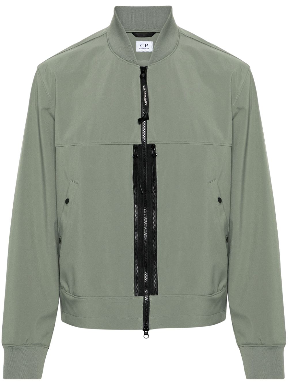 C.P. Company Shell-R Lens-detailed bomber jacket - Green von C.P. Company