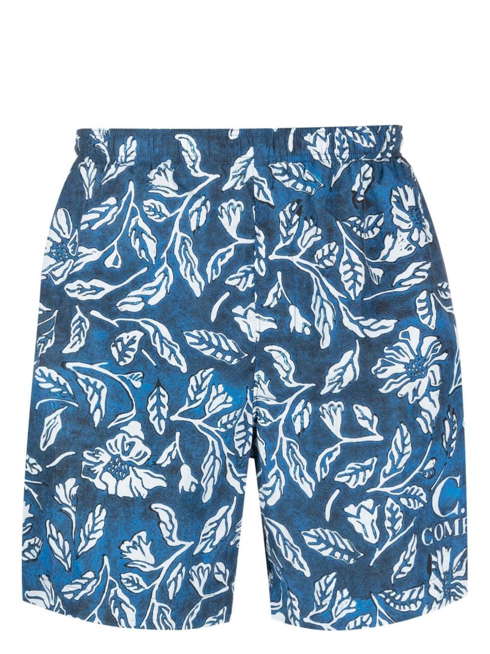 C.P. Company botanical-print swimming shorts - Blue von C.P. Company