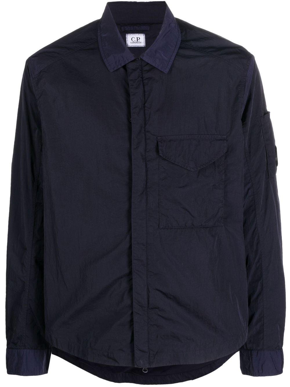 C.P. Company concealed-fastening shirt jacket - Blue von C.P. Company