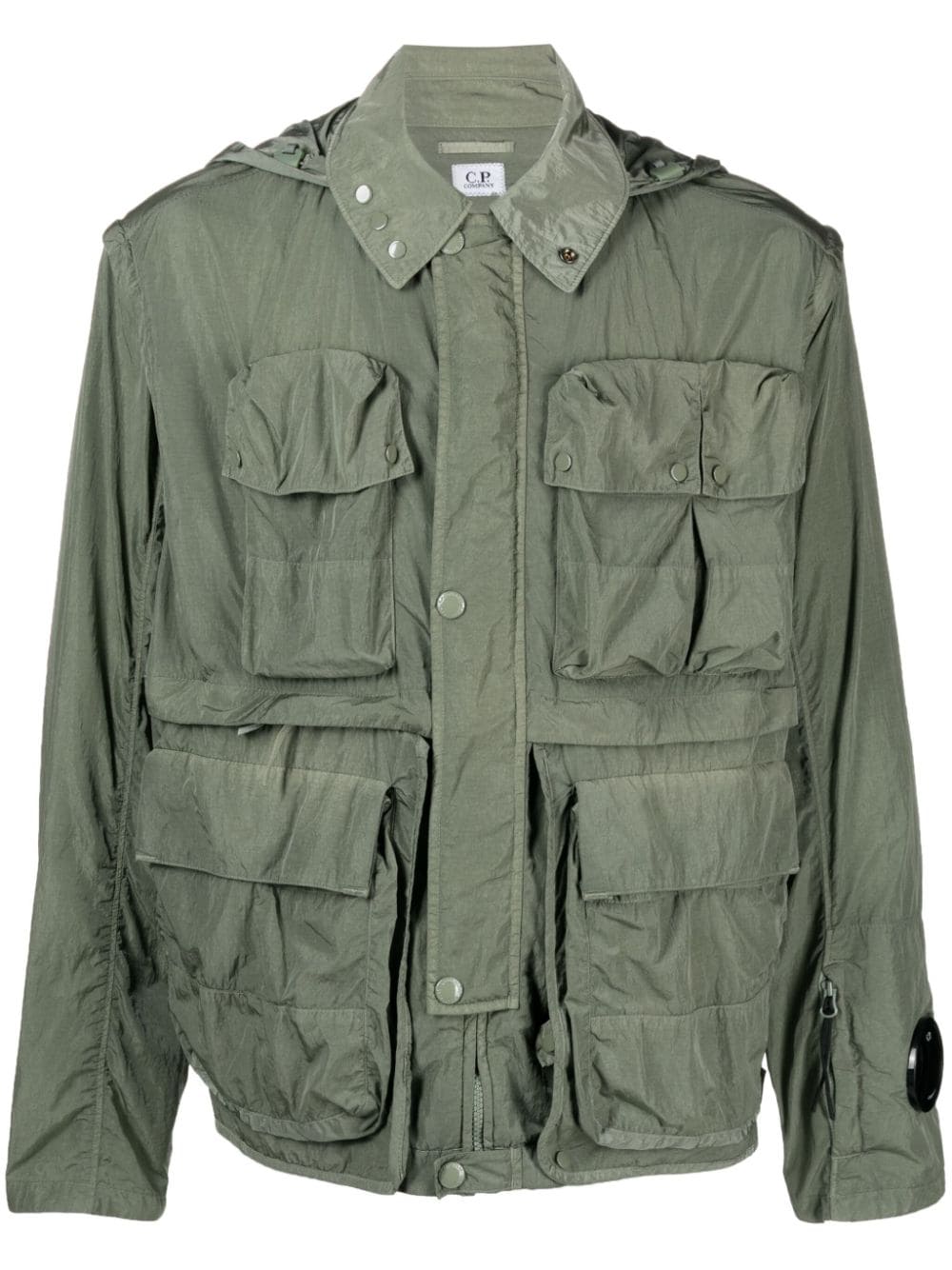 C.P. Company detachable-panels cargo jacket - Green von C.P. Company