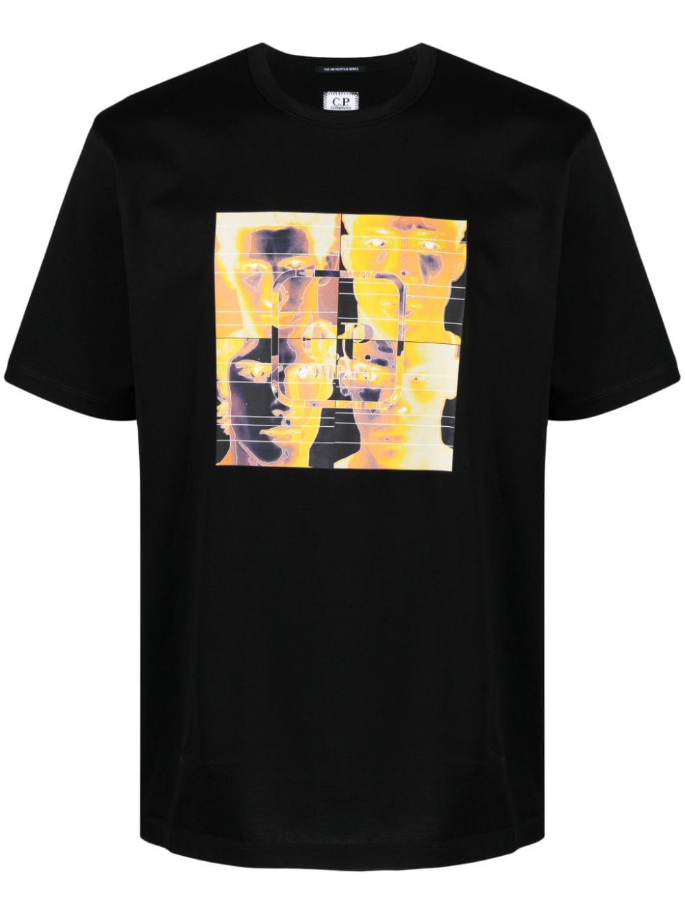 C.P. Company graphic-print cotton T-shirt - Black von C.P. Company