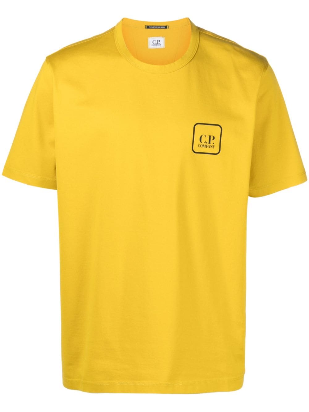 C.P. Company graphic-print cotton T-shirt - Yellow von C.P. Company