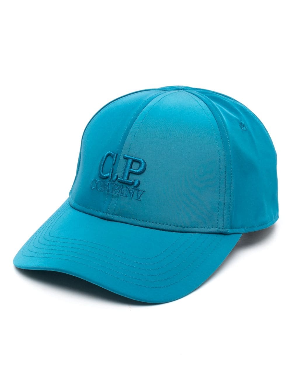 C.P. Company logo-embroidered baseball cap - Blue von C.P. Company