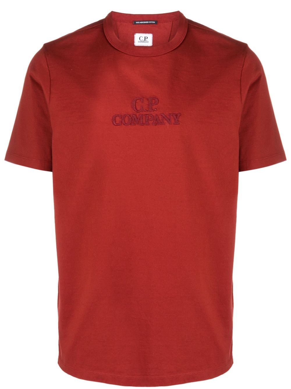 C.P. Company logo-embroidered cotton T-shirt von C.P. Company