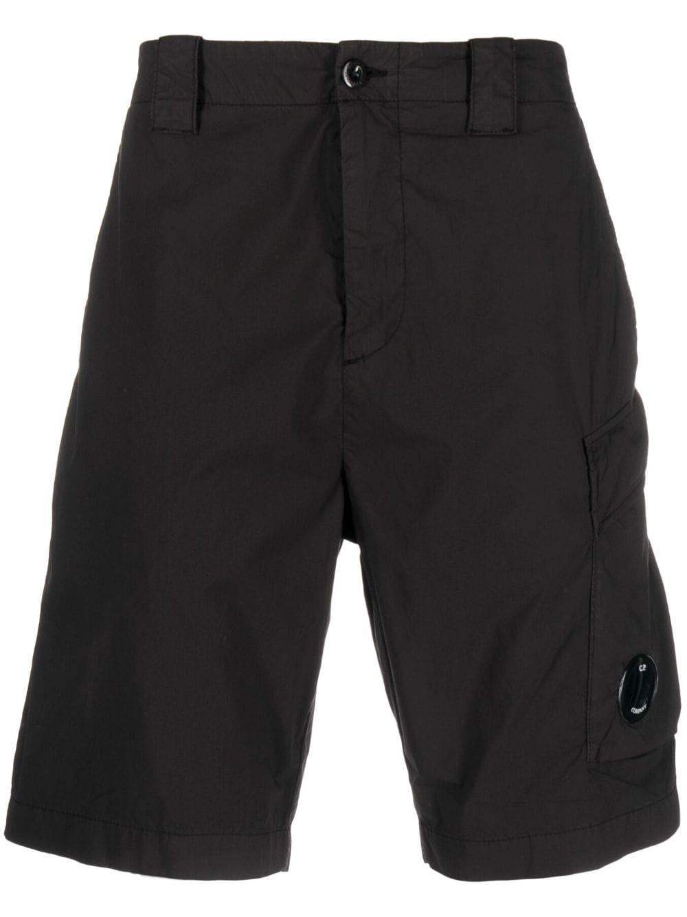 C.P. Company logo-patch cargo shorts - Black von C.P. Company