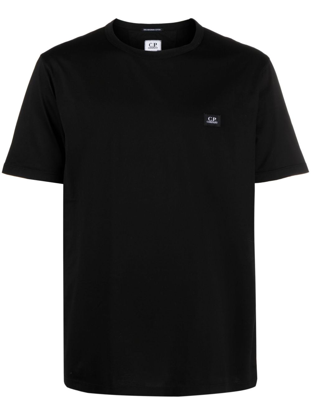 C.P. Company logo-patch cotton T-shirt - Black von C.P. Company