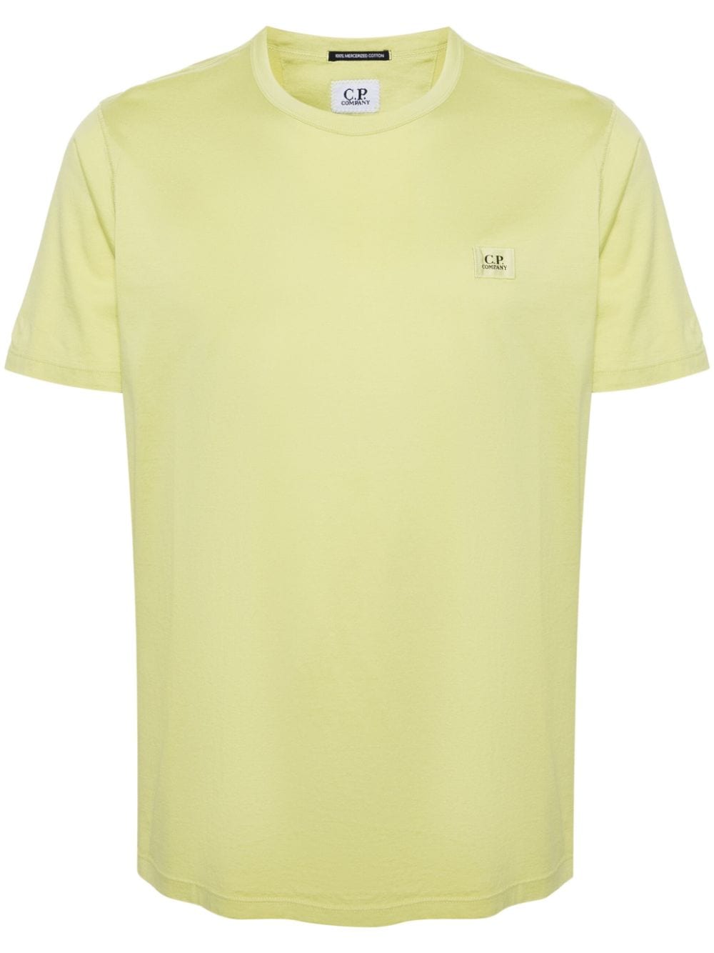 C.P. Company logo-patch cotton T-shirt - Green von C.P. Company