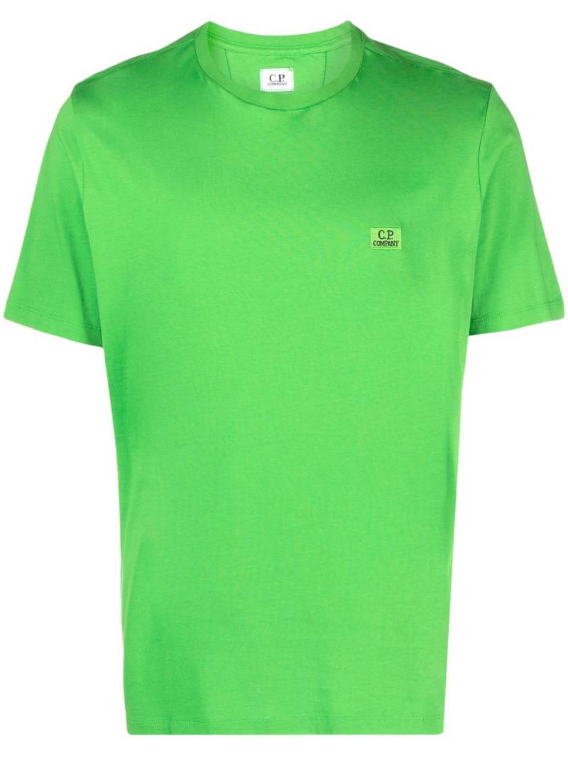 C.P. Company logo-patch cotton T-shirt - Green von C.P. Company
