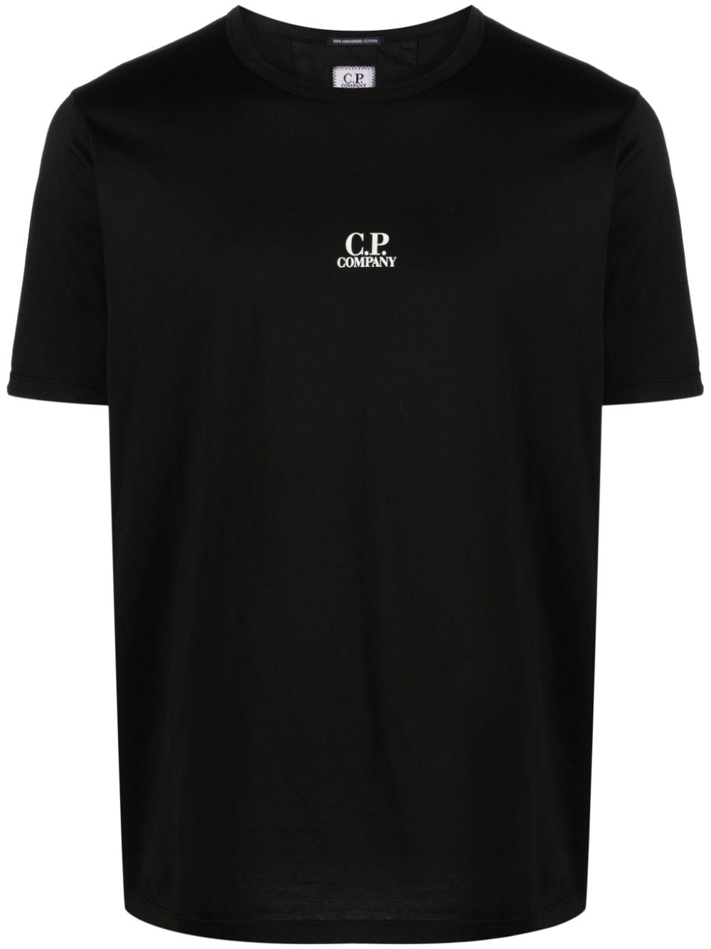 C.P. Company logo-print cotton T-shirt - Black von C.P. Company