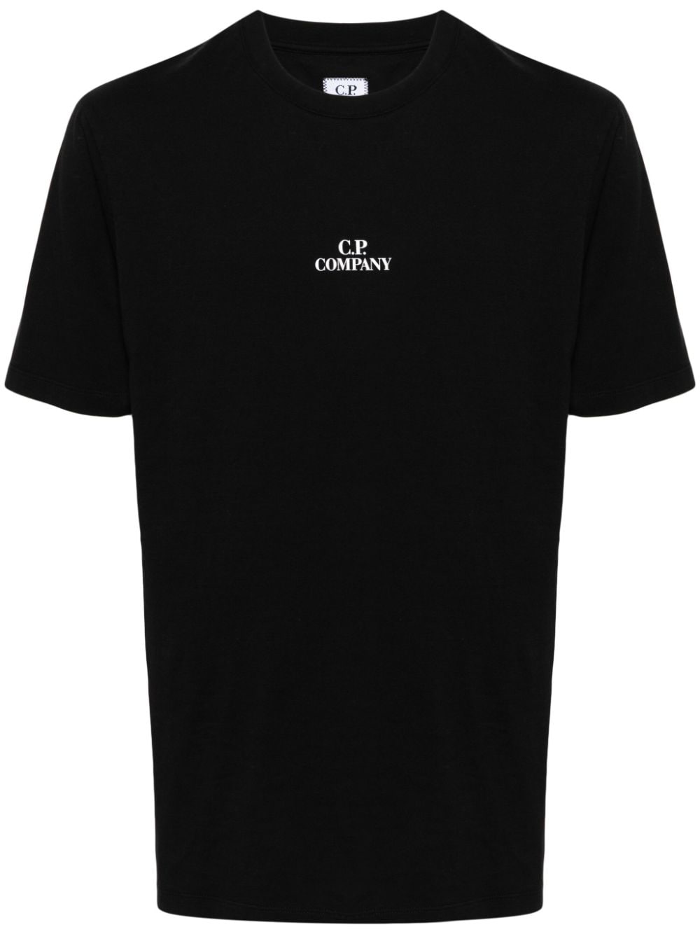 C.P. Company logo-print cotton T-shirt - Black von C.P. Company