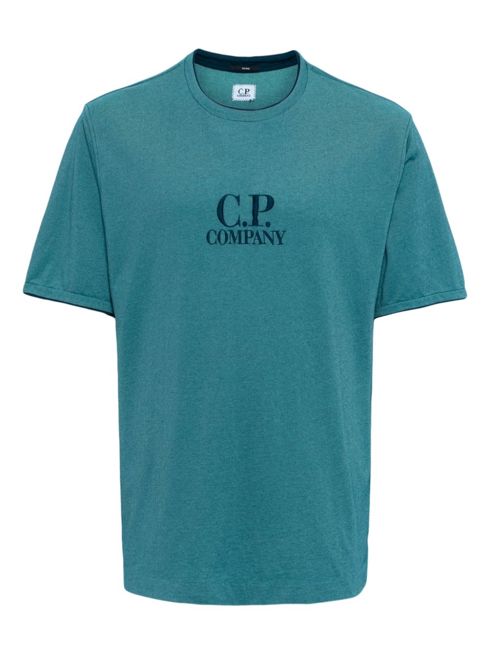 C.P. Company logo-print crew-neck T-shirt - Blue von C.P. Company