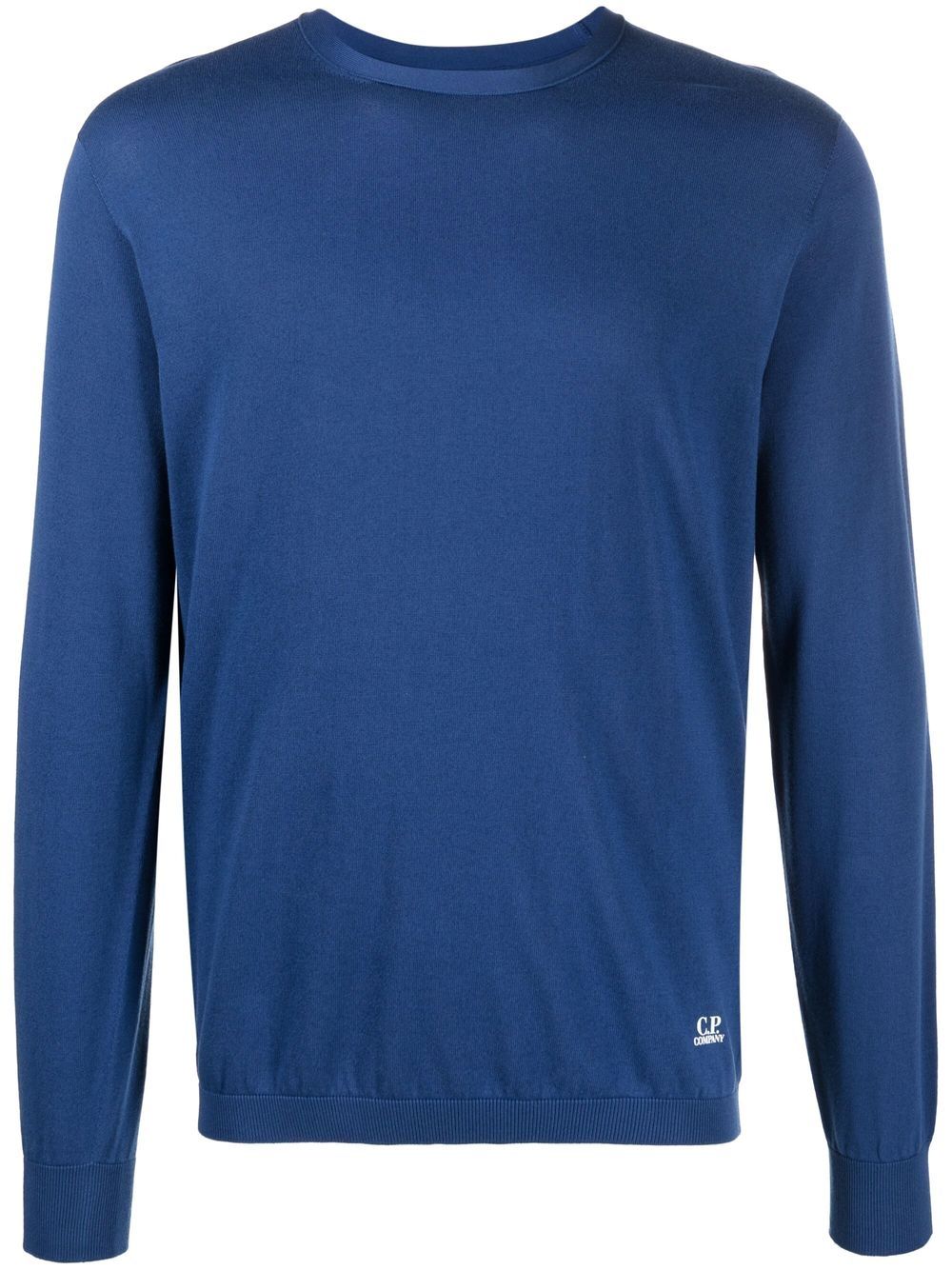 C.P. Company logo-print sweatshirt - Blue von C.P. Company