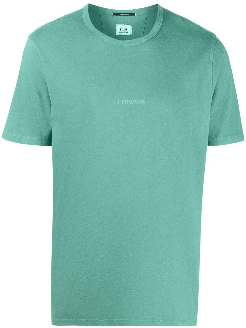 C.P. Company logo-print t-shirt - Green von C.P. Company