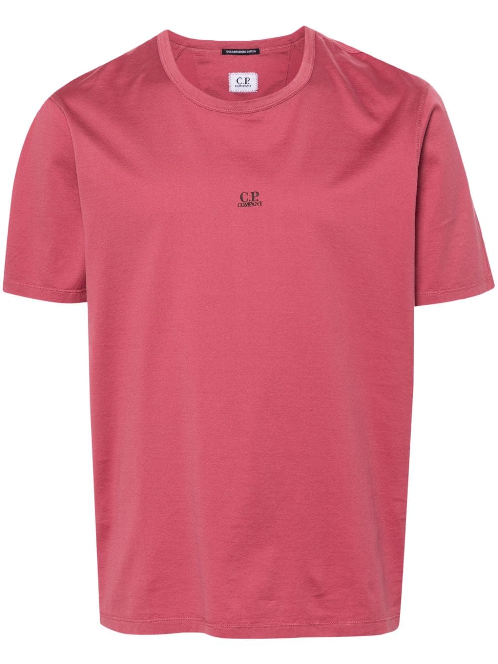 C.P. Company logo-printed cotton T-shirt - Pink von C.P. Company