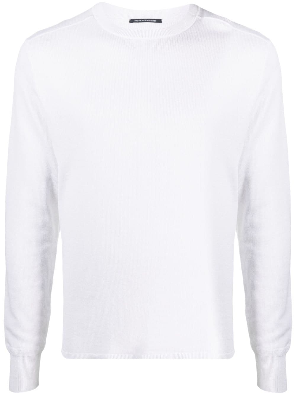 C.P. Company long-sleeved round-neck sweatshirt - White von C.P. Company