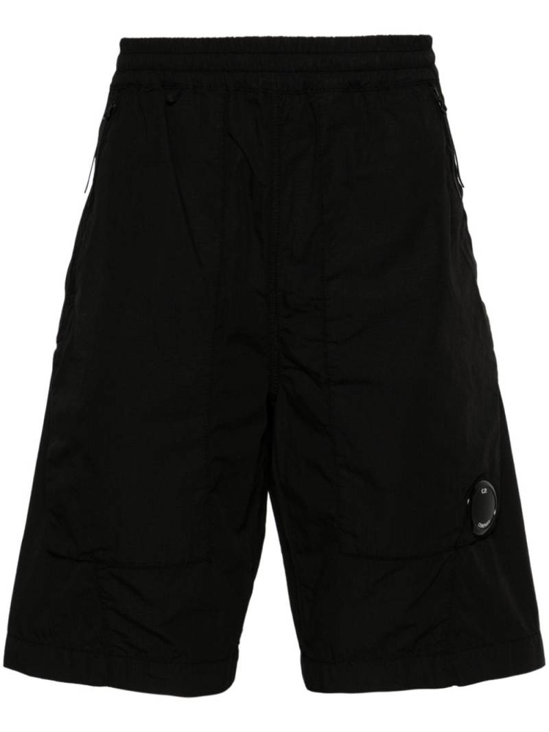 C.P. Company mid-rise ripstop shorts - Black von C.P. Company