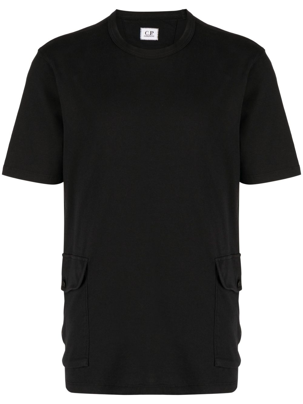 C.P. Company side-pocket cotton T-shirt - Black von C.P. Company