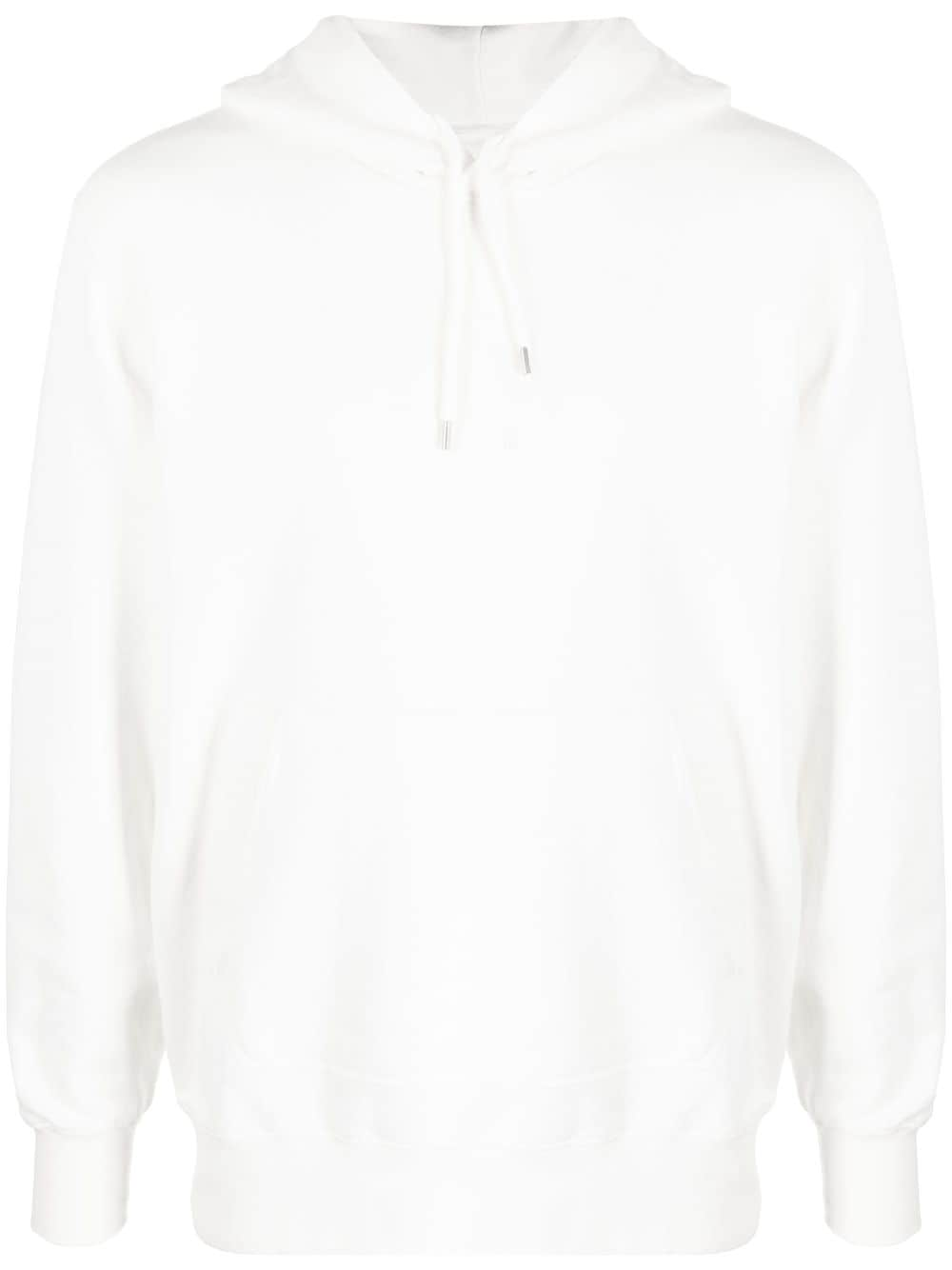 C.P. Company spray-paint effect cotton hoodie - White von C.P. Company