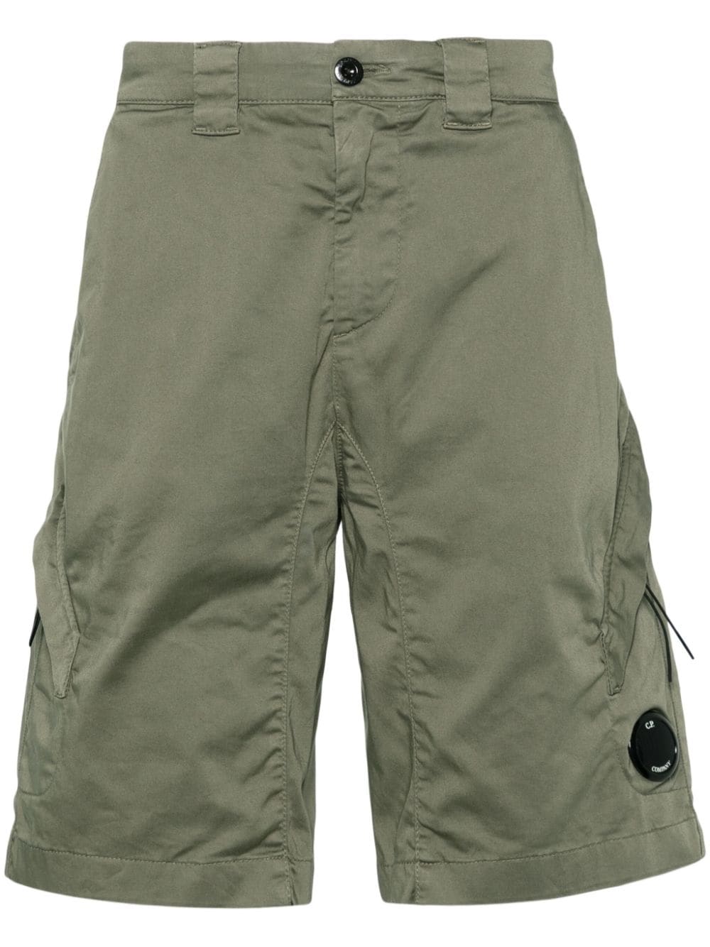 C.P. Company stretch-cotton cargo shorts - Green von C.P. Company