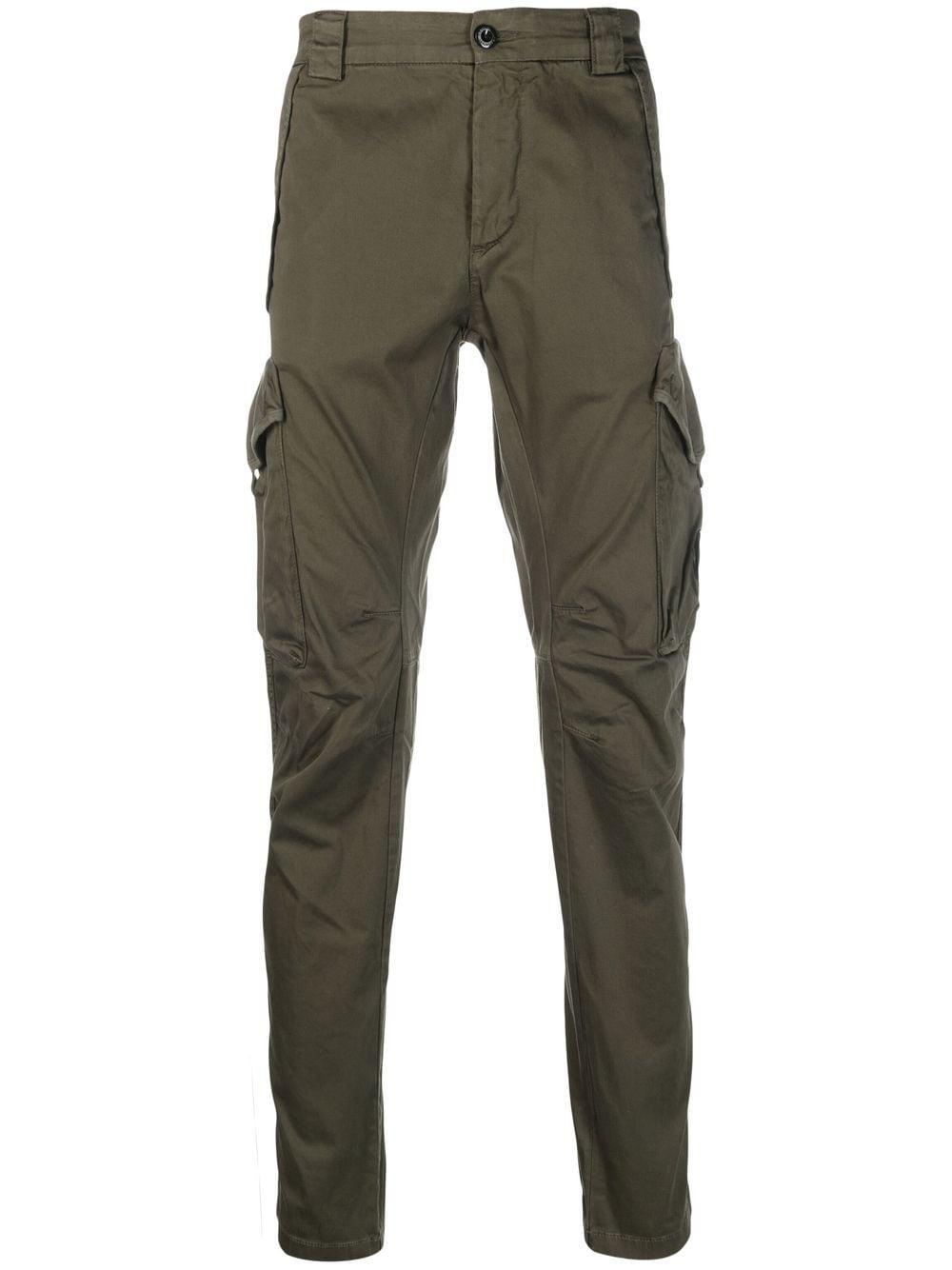 C.P. Company tapered cargo pocket trousers - Green von C.P. Company