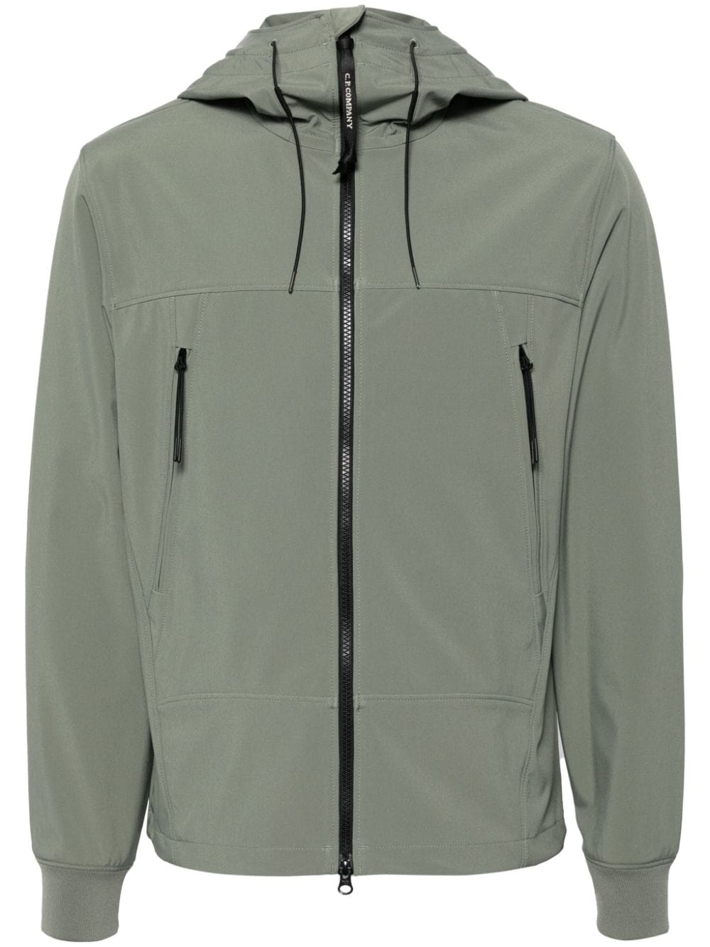 C.P. Company zip-up hooded jacket - Green von C.P. Company