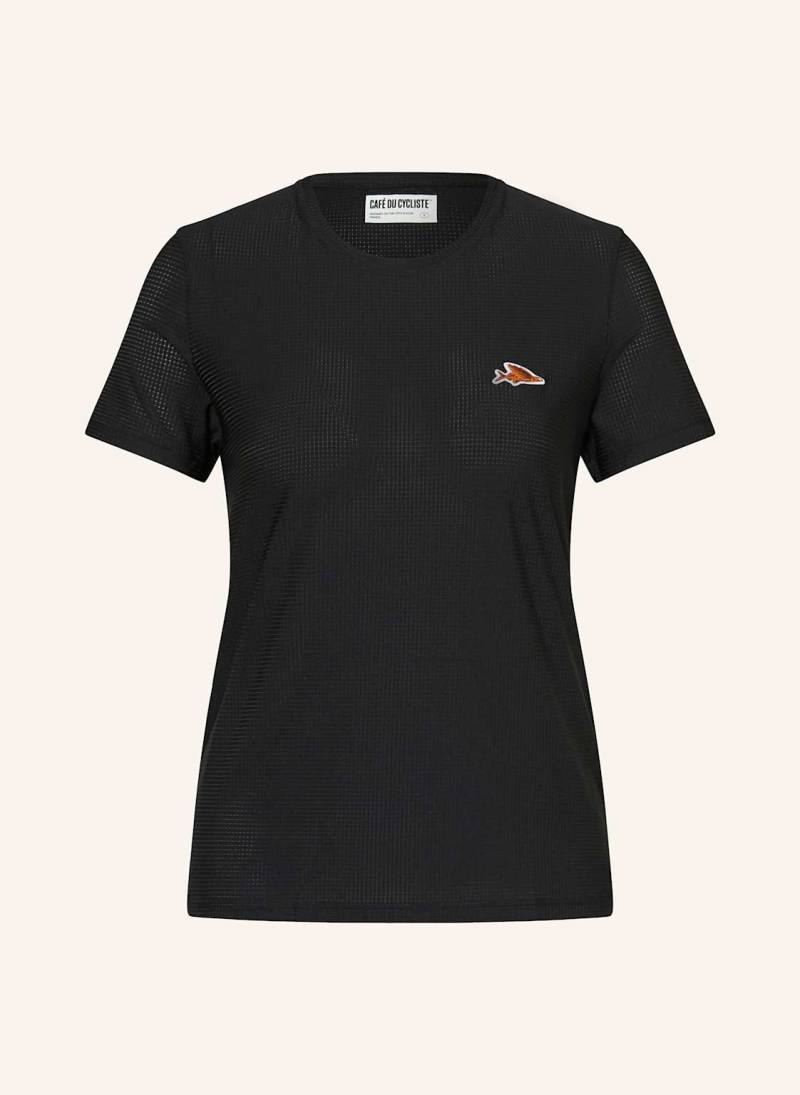 Café Du Cycliste Laufshirt Cleophee schwarz von CAFÉ DU CYCLISTE